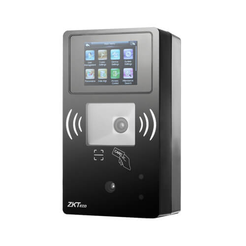BR1200 QR code with RFID Card door access